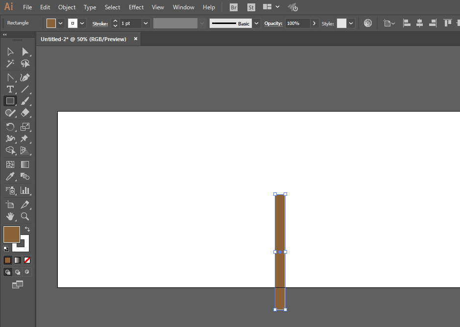 ai绘制铁锹铲子图案的操作教程