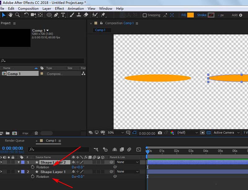 ae添加expression表达式的操作流程