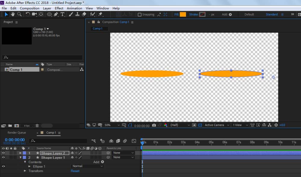 ae添加expression表达式的操作流程