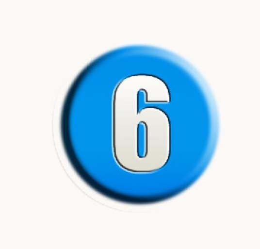 ps制作立体数字按钮的操作方法