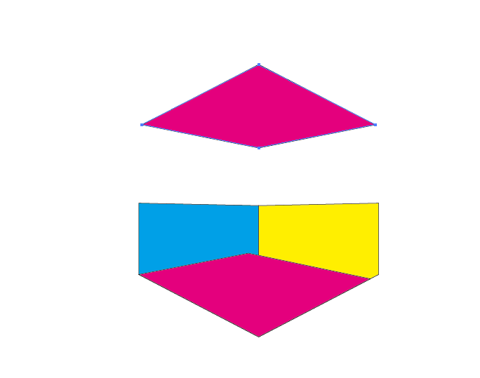 ai中使用透视格工具设计出立体图形的具体操作流程