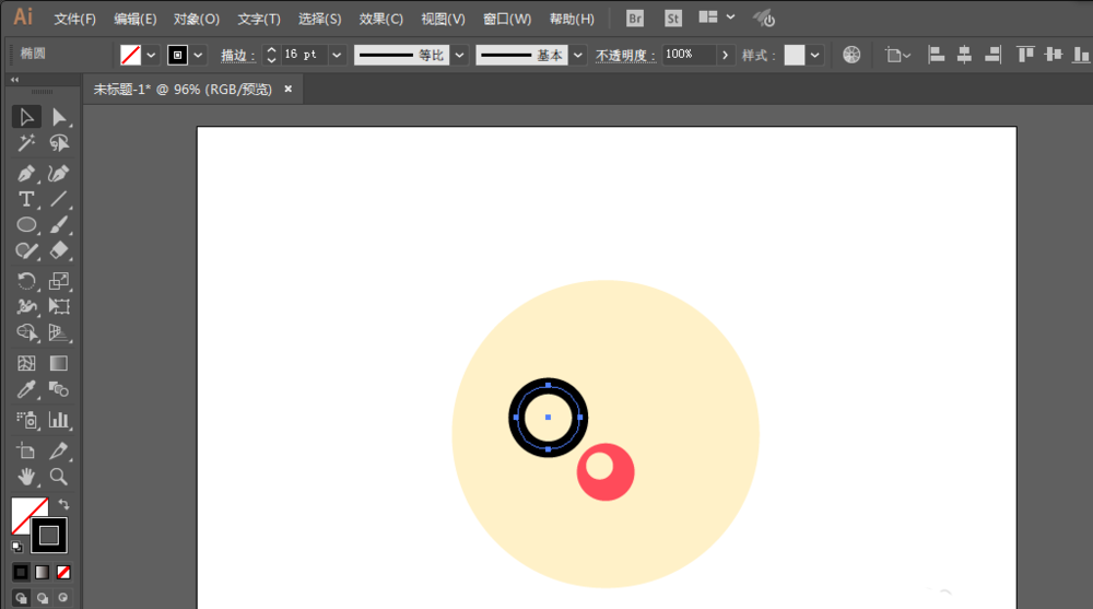 ai制作出小丑图案具体操作步骤