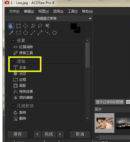 acdsee为照片做标记详细操作步骤