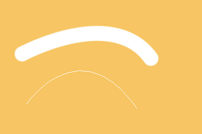 PS中使用钢笔工具绘画弧线具体操作步骤