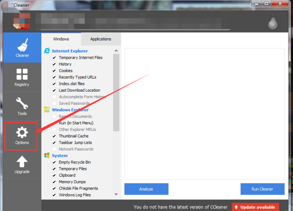 CCleaner英文版设置为中文界面具体操作步骤