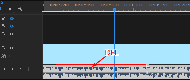 Premiere中误删音频具体恢复方法