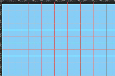 PhotoShop绘画出表格具体操作步骤