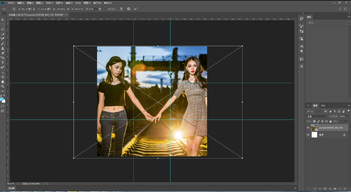 使用Photoshop制作出九宫格照片具体方法介绍