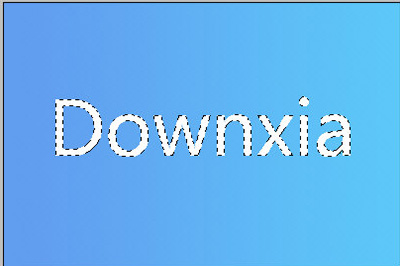 Photoshop7.0将英文字母扣出来具体操作步骤