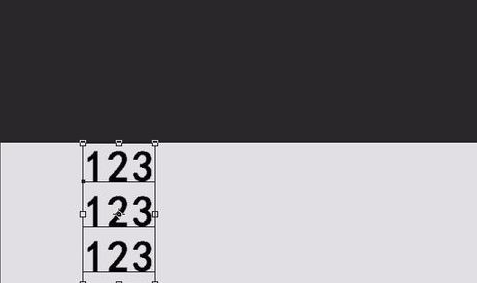 photoshop中更改字体行间距具体操作方法