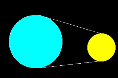 迅捷CAD编辑器绘画出圆形公切线具体操作方法