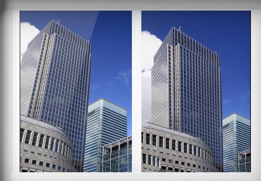 snapseed中调节画面倾斜程度具体操作方法