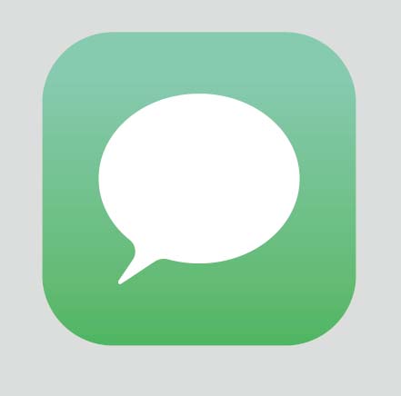 使用AI绘画出绿色短信信息图标具体操作方法