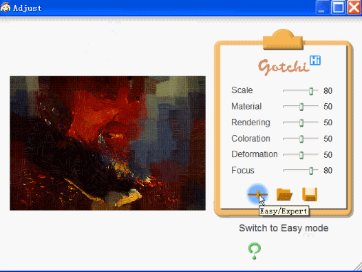 Painter制作出哥特式油画详细步骤