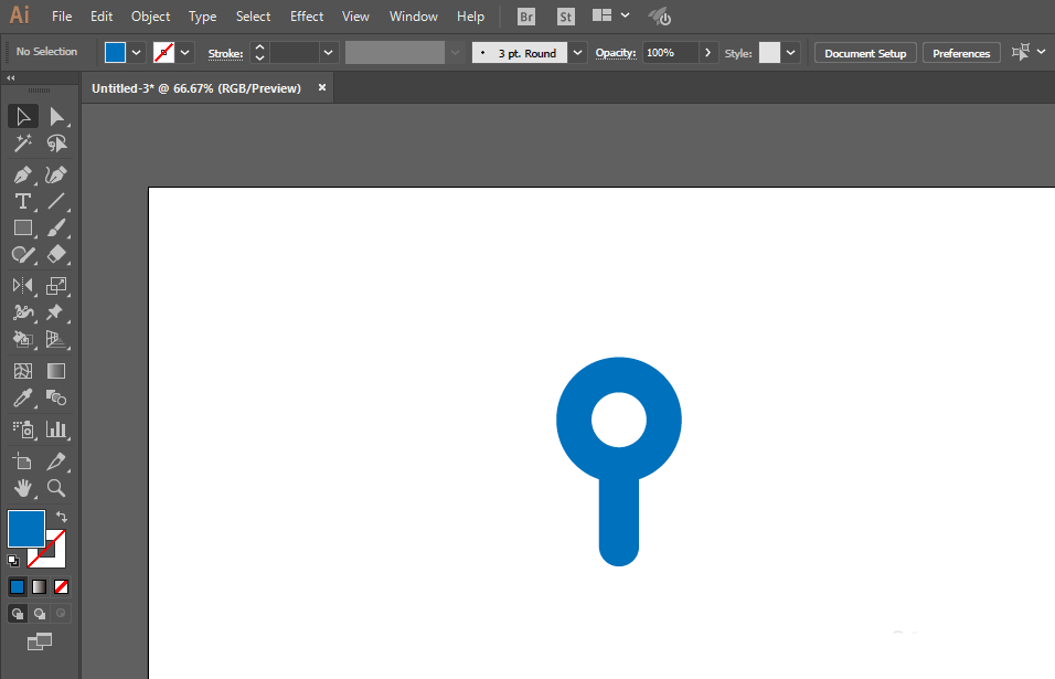 使用ai绘画出吹风机图标具体操作步骤
