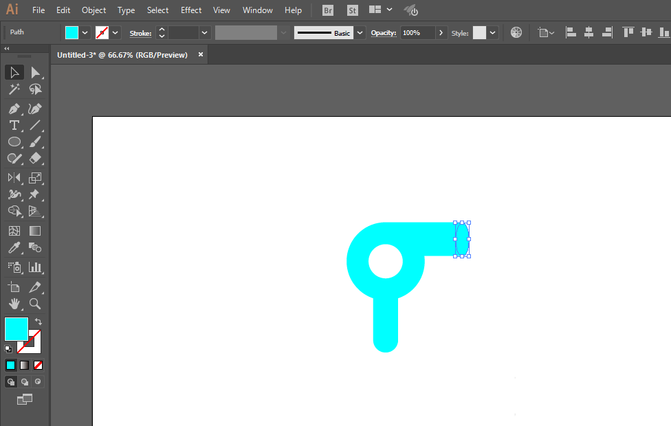 使用ai绘画出吹风机图标具体操作步骤