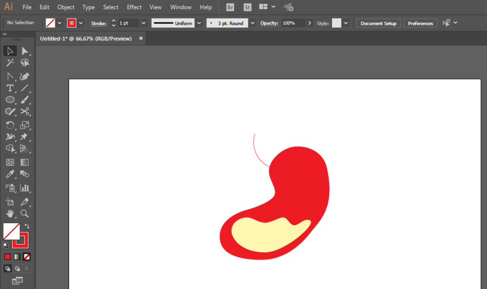 使用ai设计出胃图标具体操作方法