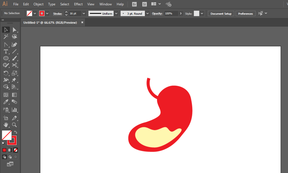 使用ai设计出胃图标具体操作方法