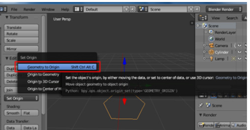 blender中制作出蜂巢网格具体操作方法