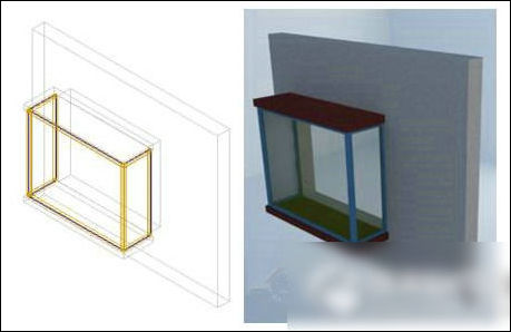 使用cad绘画出飘窗具体操作流程