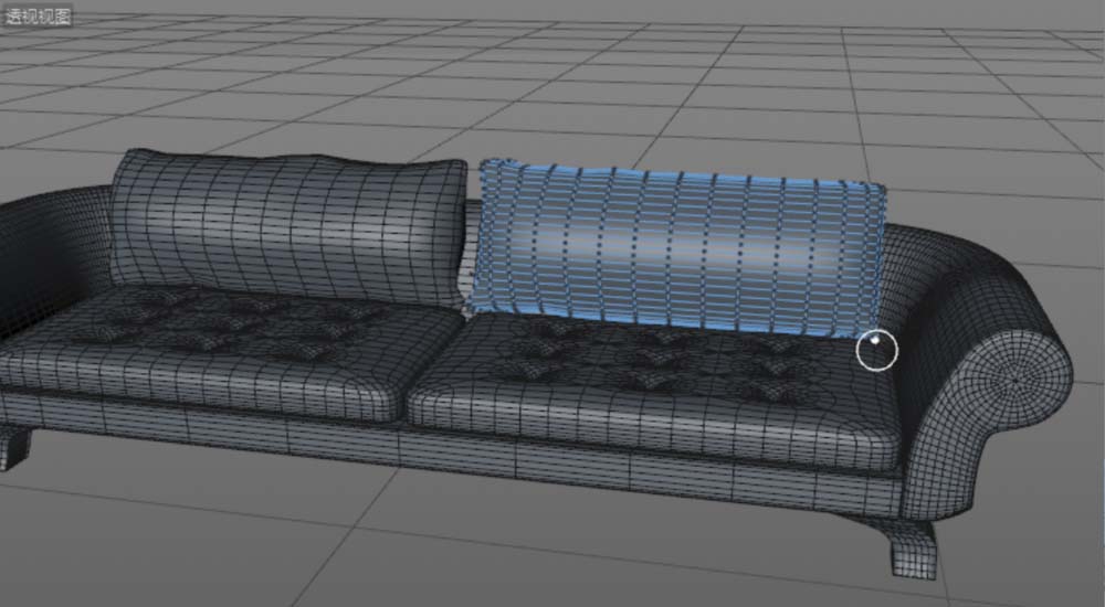 使用c4d绘画出沙发具体操作步骤