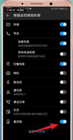熊猫动态壁纸设置浮悬具体流程介绍