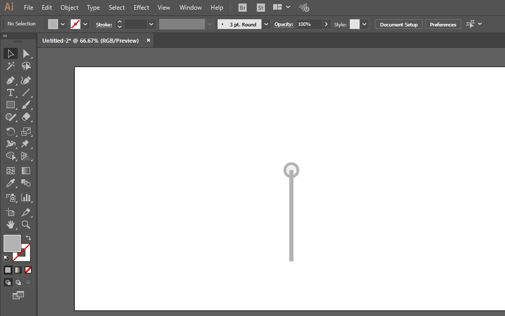 使用ai设计出矢量电线塔图标具体操作方法