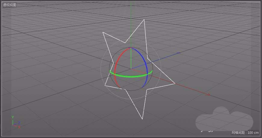 使用c4d绘画五角星具体流程介绍