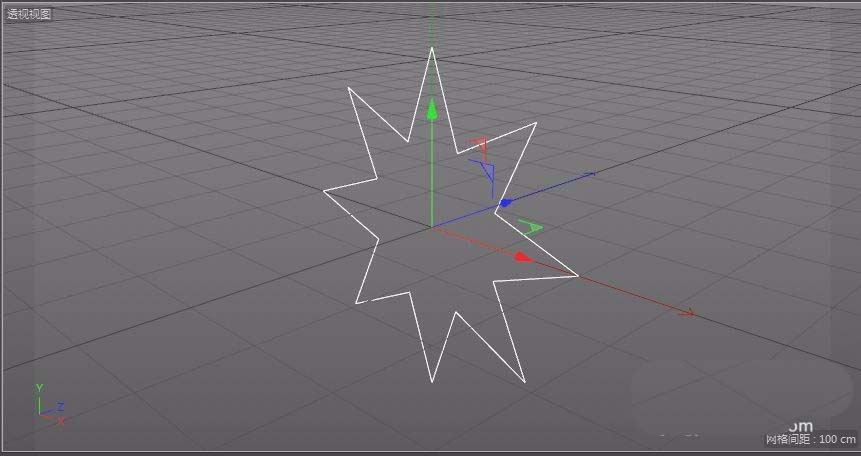 使用c4d绘画五角星具体流程介绍