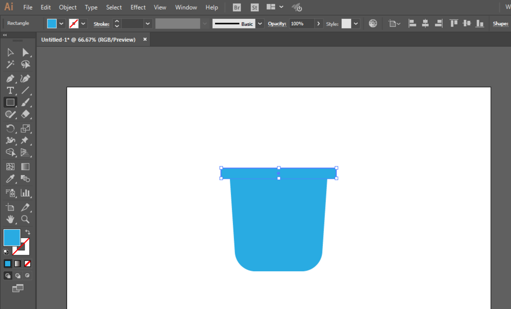 ai设计清洁桶具体步骤介绍