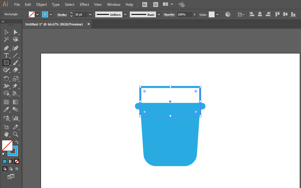 ai设计清洁桶具体步骤介绍