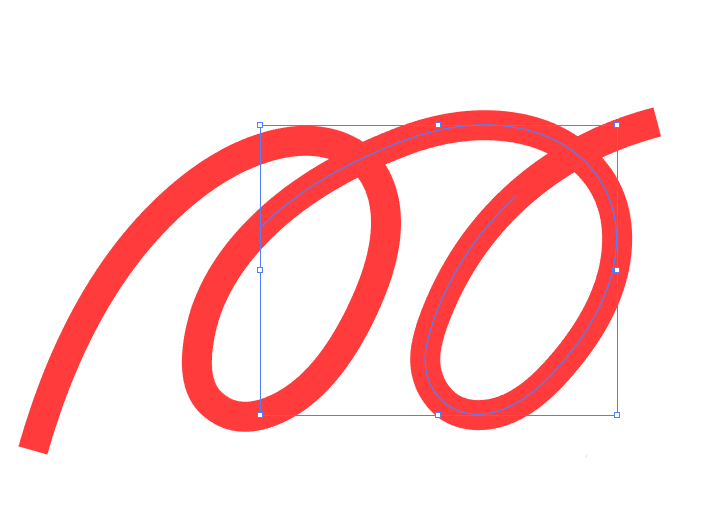 AI中在所选锚点处剪切路径具体操作方法