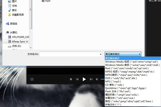 暴风影音闪电版中打开文件夹具体操作方法