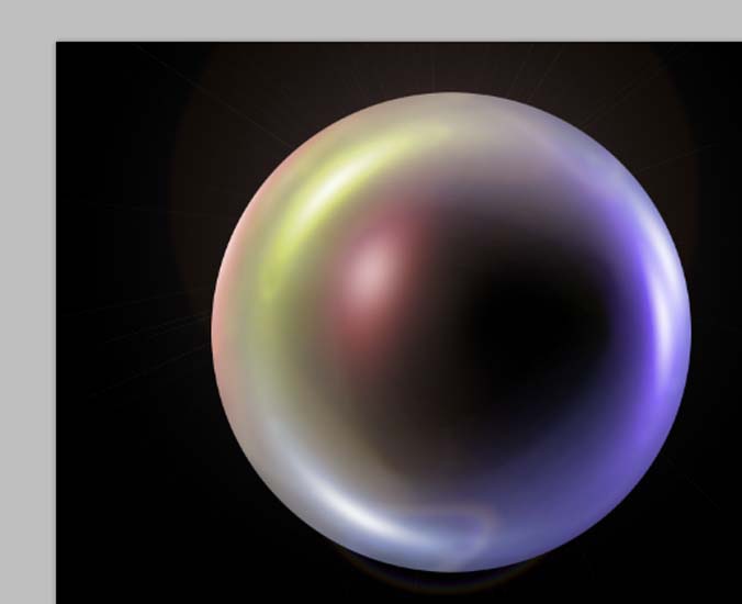 使用Photoshop cs5绘制出一个彩色立体泡泡详细操作流程