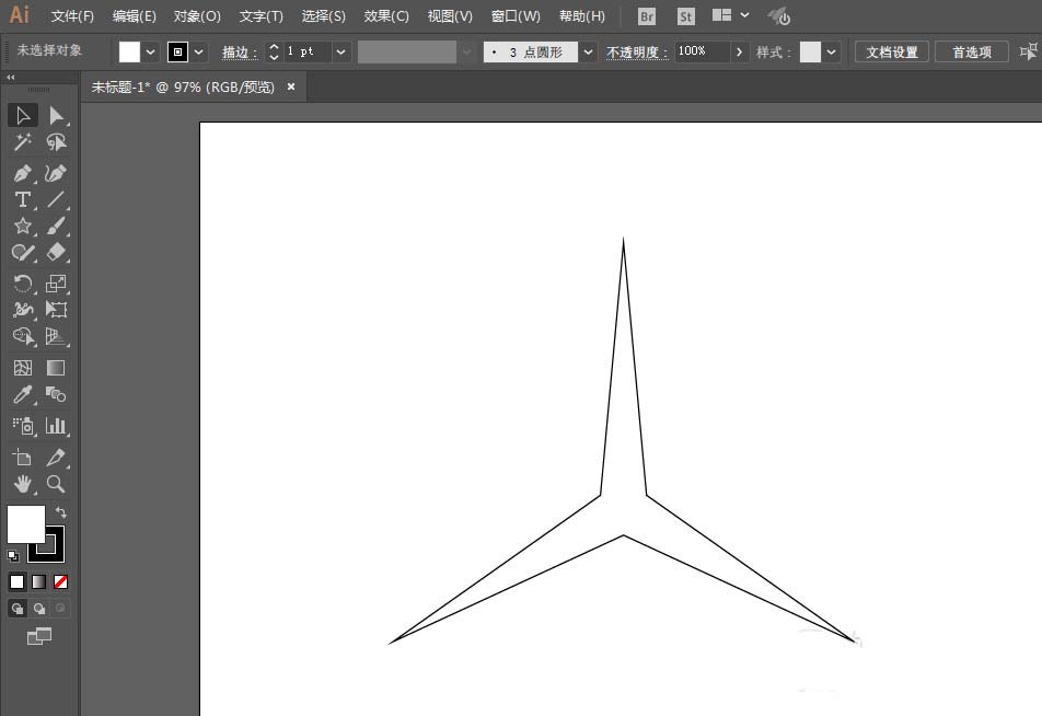 使用ai设计出大奔图标具体操作方法