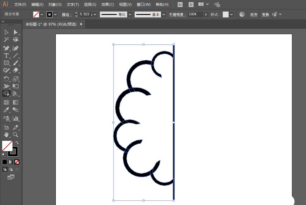 使用ai绘制出大脑图标具体操作方法