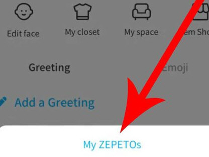 zepeto更换性别具体操作流程