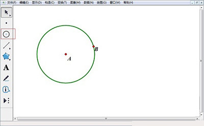 几何画板画出同一个公共点三个圆具体操作步骤