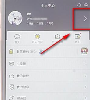 yy修改马甲格式操作过程