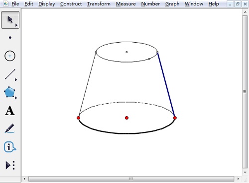 使用几何画板绘画出半圆具体流程介绍