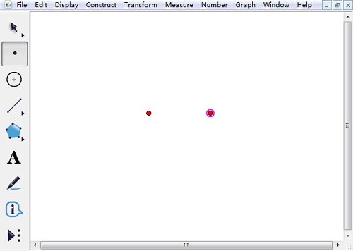 使用几何画板绘画出半圆具体流程介绍