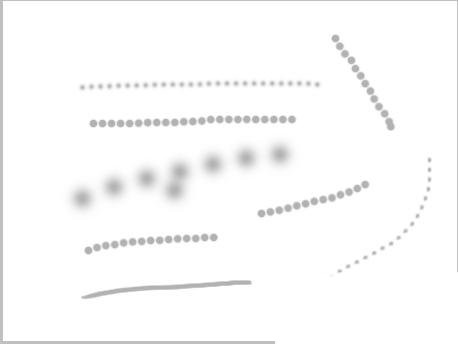 使用Photoshop cs5绘画出虚线具体操作流程