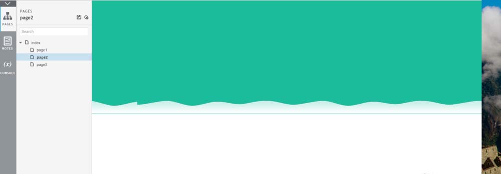 使用Axure制作触云层滚动动态效果具体操作流程