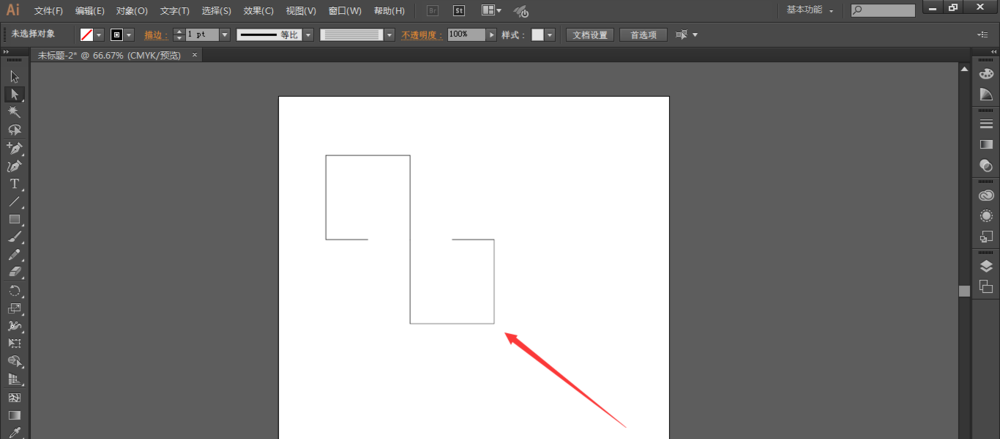 使用ai设计出线条形状几何图形具体操作步骤