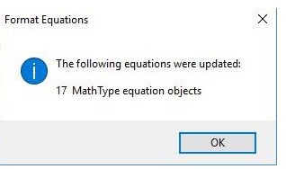 Mathtype中批量更改已有公式具体操作流程