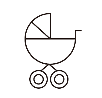 使用AI设计出扁平化婴儿车图标具体操作步骤