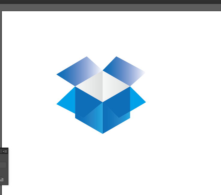 Ai中绘画出一个立体盒子图标具体操作流程