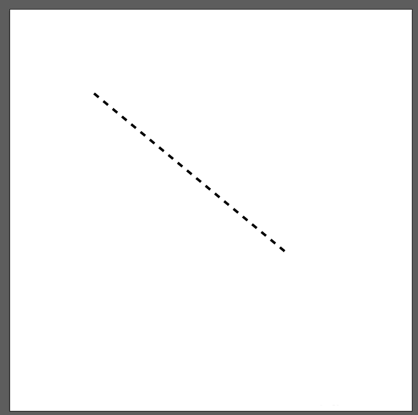 AI将实线变虚线具体操作步骤