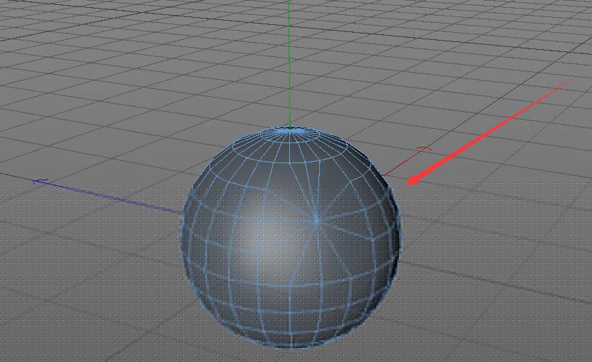 C4D中使用坍塌工具处理球体具体操作方法