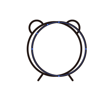 使用AI设计出简洁MBE小闹钟图标具体操作方法